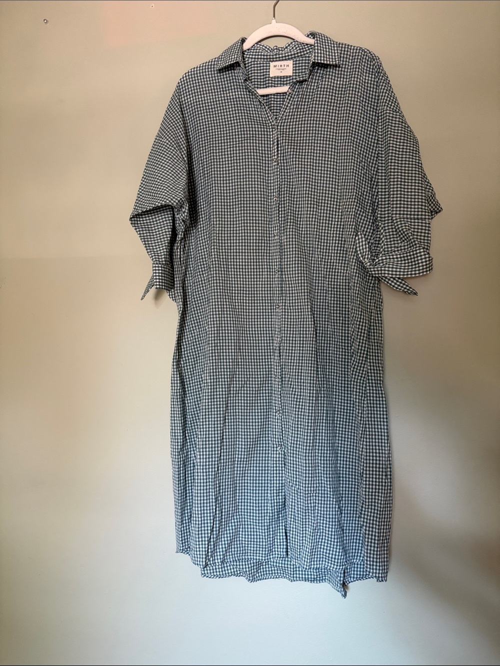 Mirth Gingham Kyoto House Dress XS
